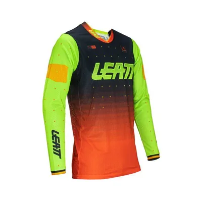 LEATT Bluza cross Moto 4.5 Lite kolor czarny,pomarańczowy,żółty,fluo Kolekcja 2024