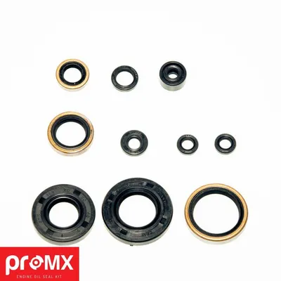 PROMX KOMPLET (ZESTAW) USZCZELNIACZY SILNIKOWYCH KAWASAKI KX 250 (05-07) (10SZT.)