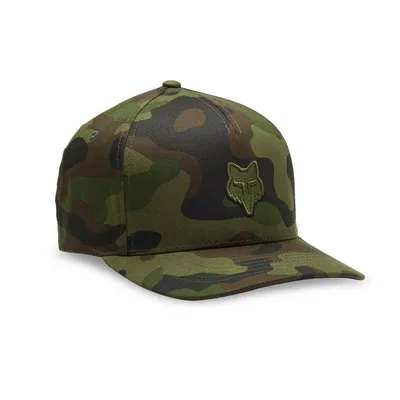 Czapka z daszkiem męska FOX Head Flexfit kolor zielony,camo 2024