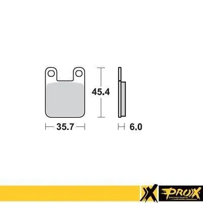 Prox Klocki hamulcowe KH115 KTM SX 60/65 '98-01