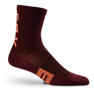 SKARPETY FOX LADY 6 FLEXAIR MERINO DARK MAROON OS