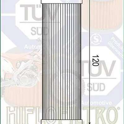 HIFLO FILTR OLEJU HF 631 BETA 350/400/450/498/520 `10-13