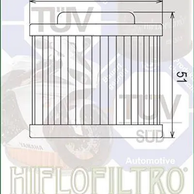 HIFLO FILTR OLEJU HF 569 MV AUGUSTA (OEM 8000B5425)