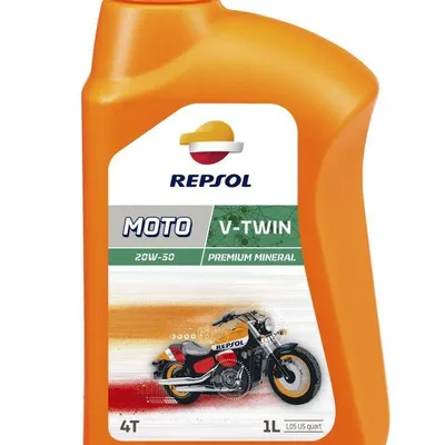 REPSOL Olej silnikowy MOTO V-TWIN 20W50 1L