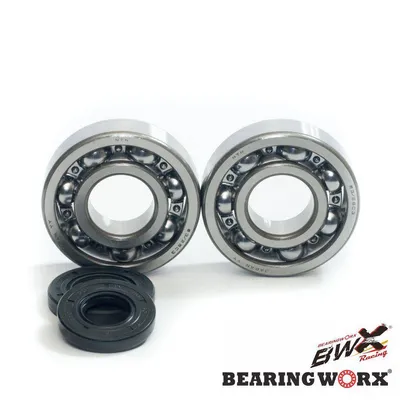 Bearing Worx Łożyska wału korbowego + uszczelniaczacze Kawasaki KX 250 87-01