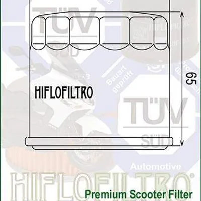 HIFLO FILTR OLEJU HF 975 SUZUKI AN 650 02-09 KYMCO 500