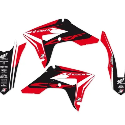 BLACKBIRD Okleina + poszycie na siedzenie Honda CRF 250 18-21, CRF 450 18-21, CRF 450 X 17-22,