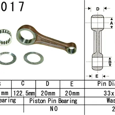 Vesrah Korbowód HONDA TRX 450 FOURTRAX FOREMAN 95-01