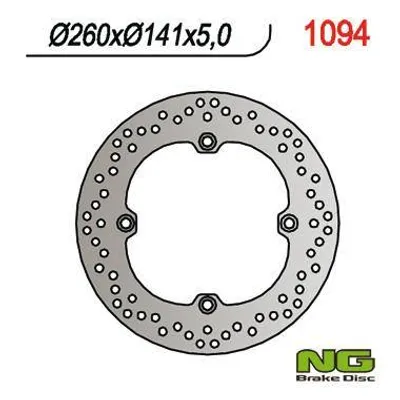 NG Tarcza hamulcowa tył KAWASAKI / SUZUKI DL 650 04-20 / DL 1050 20 / DL 1000 02-19