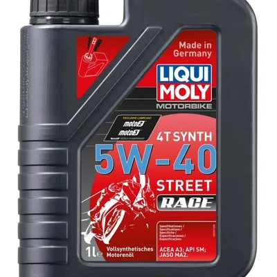 LIQUI MOLY Olej silnikowy MOTORBIKE 4T SYNTH RACE 5w40 1 L