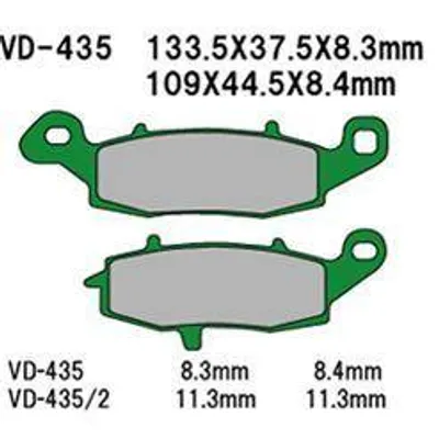 Vesrah Klocki hamulcowe KH231/KH259