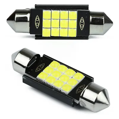 Żarówka samochodowa LED C5W 9 SMD 3030 3D