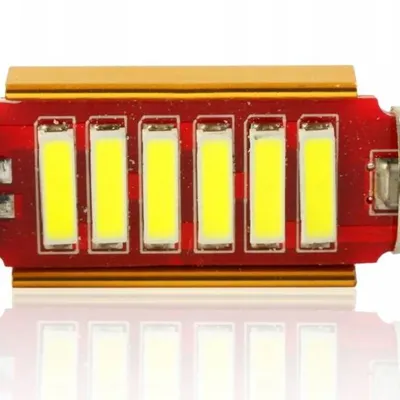 Żarówka samochodowa LED C5W 6 SMD 7014 CAN BUS