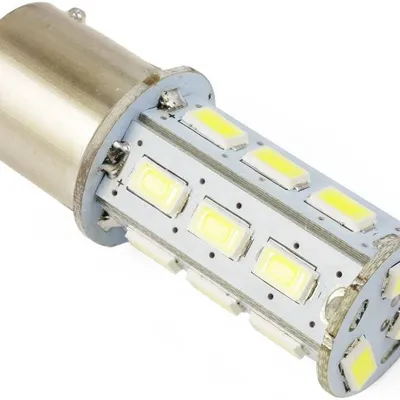 Żarówka samochodowa LED BA15S 18 SMD 5630 P21W PY21W P21/5W DUŻY COKÓŁ