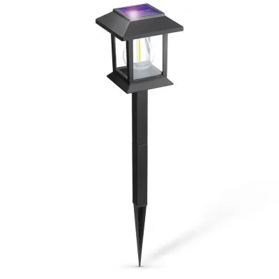 HK-115B | Ogrodowa lampka solarna LED | Wbiajny słupek