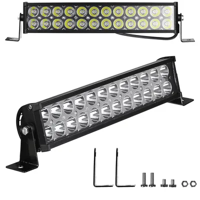 LB-72W-B-Spot | Lampa robocza DUŻA 72W Light Bar prostokątna Spot