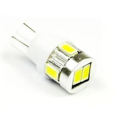 Żarówka samochodowa LED W5W T10 6 SMD 5630