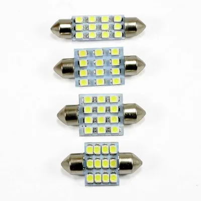 Żarówka samochodowa LED C5W 12 SMD 1210