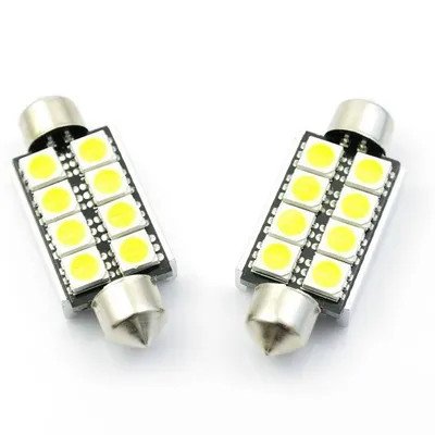 Żarówka samochodowa LED C5W 8 SMD 5050 CAN BUS