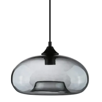 GB-D28-Grey | Nowoczesna szklana lampa wisząca | Dymiona