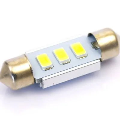 Żarówka samochodowa LED C5W 3 SMD 5630 CAN BUS