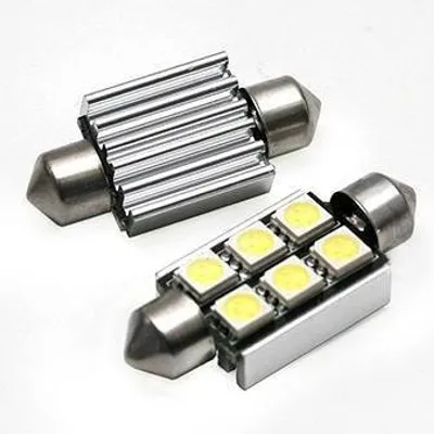 Żarówka samochodowa LED C5W 6 SMD 5050 CAN BUS