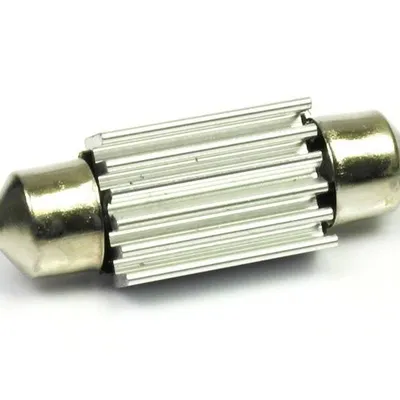 WW Żarówka samochodowa LED C5W 3 SMD 5050 CAN BUS Biała ciepła