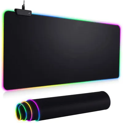 MP-001L | Podkładka pod mysz | 80x30 cm | podświetlenie LED RGB | 13 trybów świecenia