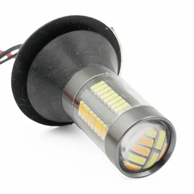 DRL 2w1 z kierunkowskazem | Żarówki 66 SMD 4014 | Światła LED do jazdy dziennej | AUTOMAT