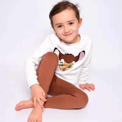 Legginsy dziecięce PREMIUM- mocca