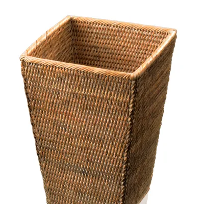 DECOR WALTHER BASKET KK kosz na papier rattan ciemny