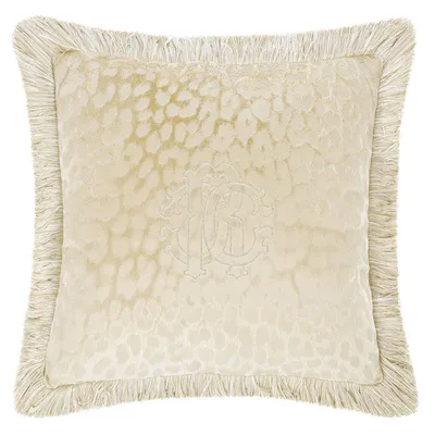 Roberto Cavalli poduszka dekoracyjna Monogram 40x40 4287 tortora