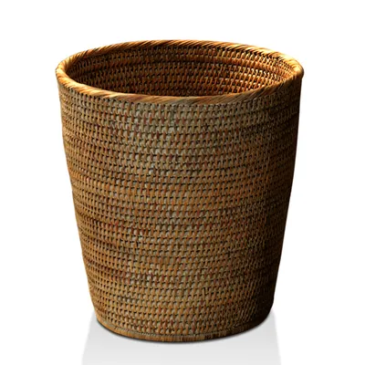 DECOR WALTHER BASKET PK kosz na śmieci rattan ciemny