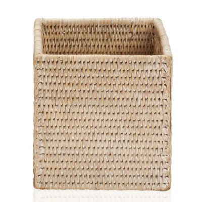 DECOR WALTHER BASKET BOD pojemnik bez przykrywki rattan jasny