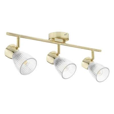 Lampa sufitowa BEST GOLD 3xE14, kierunkowe, potrójne, złote