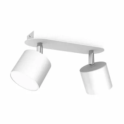 Lampa sufitowa DIXIE WHITE 2xGX53, podwójna, kierunkowa, biała