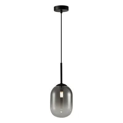 Lampa wisząca ALIAS BLACK 1xG9 fi 120, czarna, pojedyncza, jeden klosz