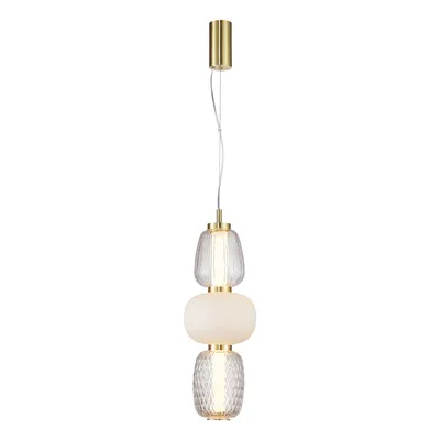 Lampa wisząca CARO GOLD 28W LED, nowoczesna