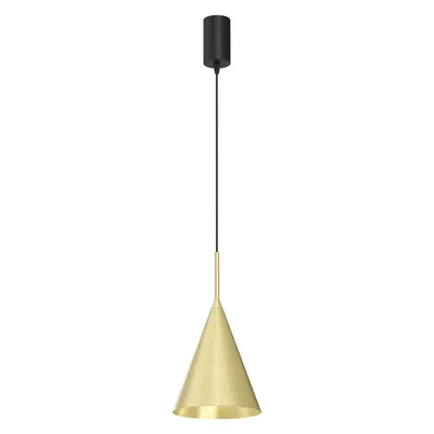 Lampa wisząca CAPITAL GOLD Ø17cm 1xGX53 złota, jeden klosz, pojedyncza