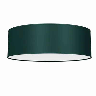 Lampa sufitowa VERDE GREEN 3xE27 Ø50cm, zielona okrągła