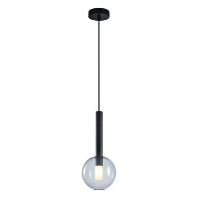 Lampa wisząca NIKO BLACK 1xG9 fi 150, czarna, pojedyncza, jeden klosz