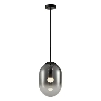 Lampa wisząca ALIAS BLACK 1xE14 fi 240, czarna, jeden klosz