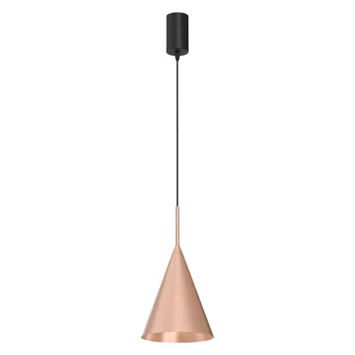 Lampa wisząca CAPITAL ROSE GOLD Ø17cm 1xGX53 różowe złoto, pojedyncza, jeden klosz