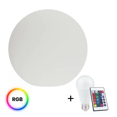 Kula Ogrodowa Globo Fi300 + Żarówka RGB A60 10W + Pilot różne kolory 30 cm