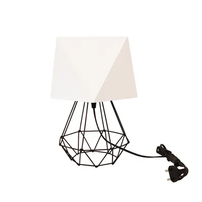 Lampka nocna stołowa loft Diament