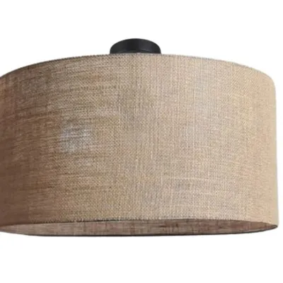 Plafon BOHO lampa sufitowa do salonu sypialni len