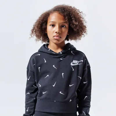 Bluza dziewczęca NIKE CZ2566-010 czarny S Czarny