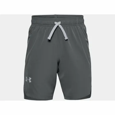 Spodenki chłopięce UNDER ARMOUR 1351766-012 szare M Szary