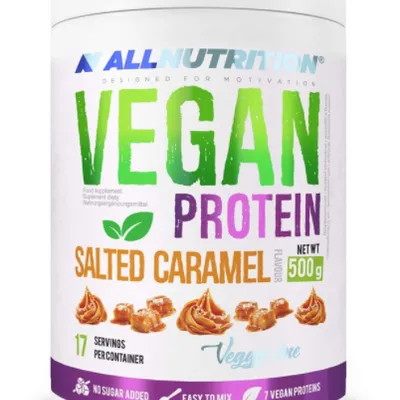 AllNutrition Vegan Pea Protein – 500g Wanilia - Czarna porzeczka