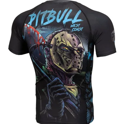 Rashguard męski PIT BULL Axeman czarny S Czarny